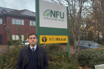 David outside NFU